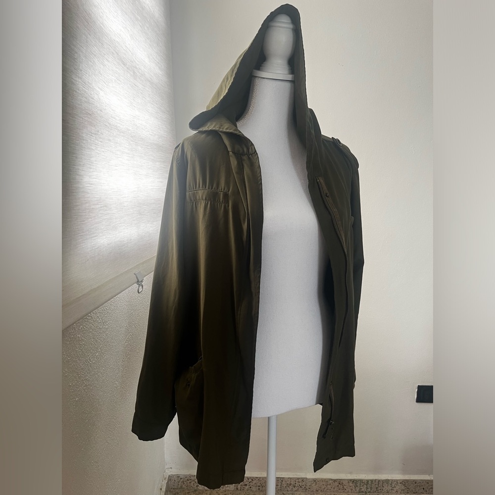 FOREVER 21 ARMY GREEN JACKET (L)